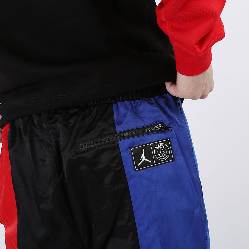 мужские разноцветные брюки Jordan Paris Saint-Germain Suit Pant BQ8374-011 - цена, описание, фото 2